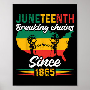 Póster 18 de junio de 1865: Mon de historia negra