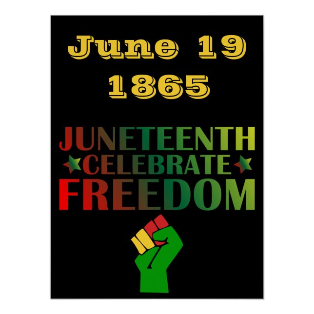Póster 18 de junio se celebra la solidaridad de la libert (Anverso)