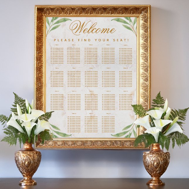 Póster 18 Tablas Tabla de asientos Sale de la vegetación  (Subido por el creador)