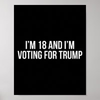18 Y Yo Votando Por Trump 2024 Conservative Repub