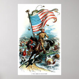 Póster 1902 Theodore Roosevelt