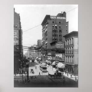 Póster 1903 4ª edición de St. Louis Missouri Print