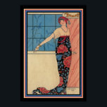 Póster 1913 George Barbier Art Deco Print 13 x 19<br><div class="desc">Impresión de moda Art Deco por George Barbier ca. 1913</div>