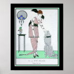 Póster 1914, francés, moda Art Deco<br><div class="desc">Moda francesa Deco de 1914 Print-11x14 mostrada aquí. Disponible en otros tamaños.</div>