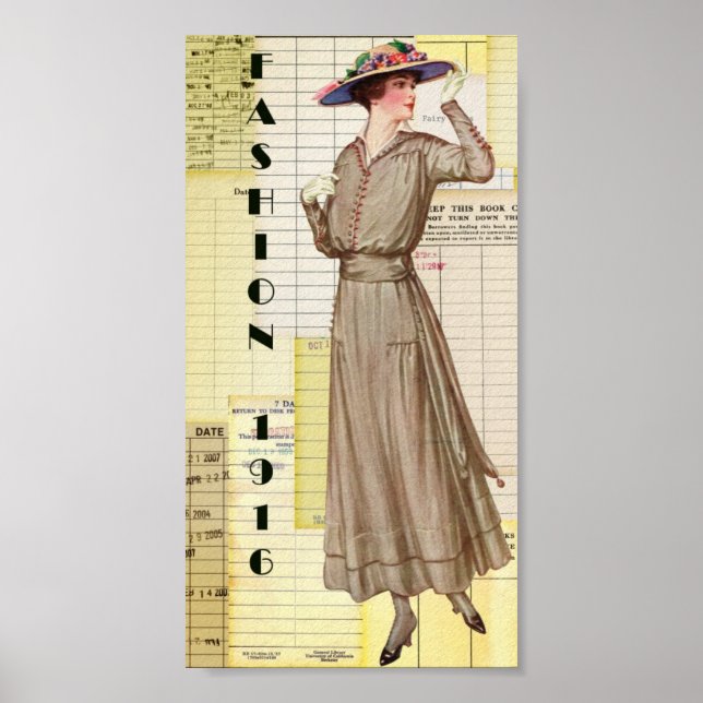 Póster 1916 Fashion (Frente)