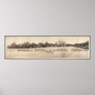 Póster 1918 Instituto Politécnico, Auburn, fotografía lar