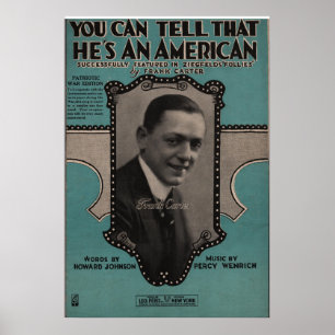 PÓSTER 1918 PUEDES DECIR QUE ES ESTADOUNIDENSE