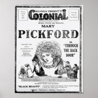 1921, Mary Pickford, a través de la puerta trasera