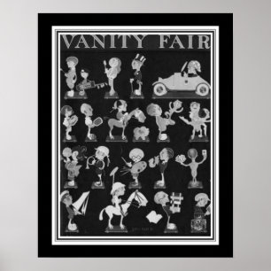 Póster 1921 Vanity Fair "Interests"