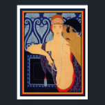 Póster 1922 George Barbier Art Deco Print 12 x 16<br><div class="desc">Bilitis Magazine 1922 ilustrado por Georges Barbier</div>
