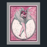 Póster 1931, Art Deco, French Fashion<br><div class="desc">1931. Art Deco,  Paris fashion print-11x14. Also available in standard 8x10 and 16x20. Custom sizes also available,  as well as,  canvas.</div>