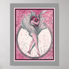 Póster 1931, Art Deco, French Fashion