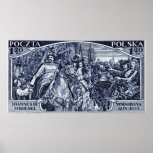 Póster 1933 Entrega del sello de rehenes de Viena