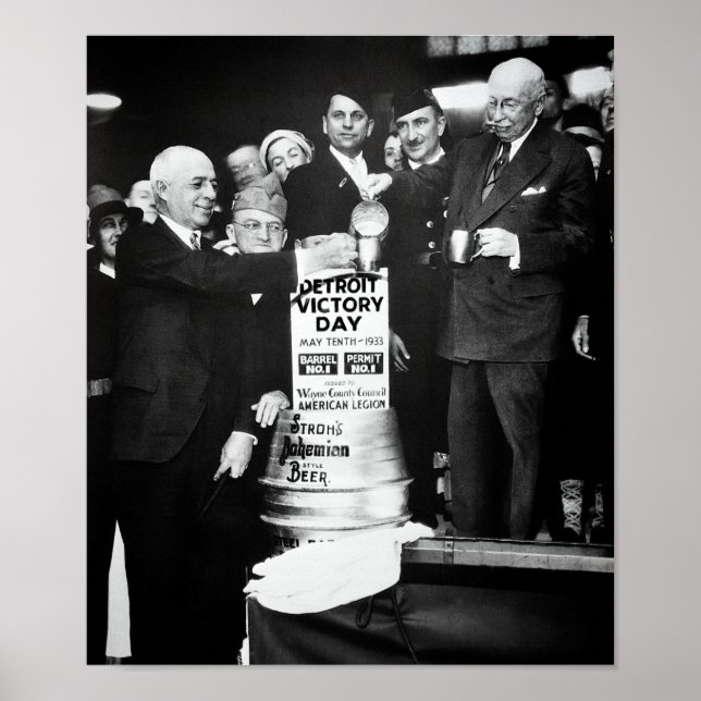 PÓSTER 1933 PROHIBICIÓN DE SOBREVIVIENTES DE HERRAMIENTAS (Frente)