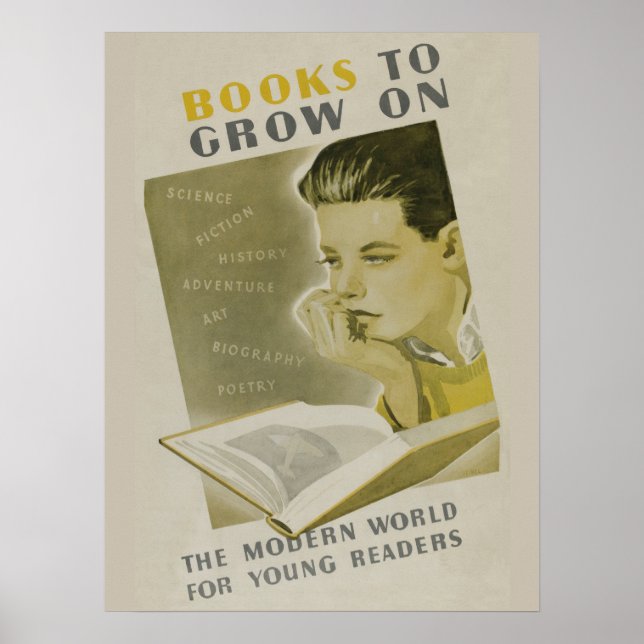 Póster 1936 Children's Book Week Poster (Frente)