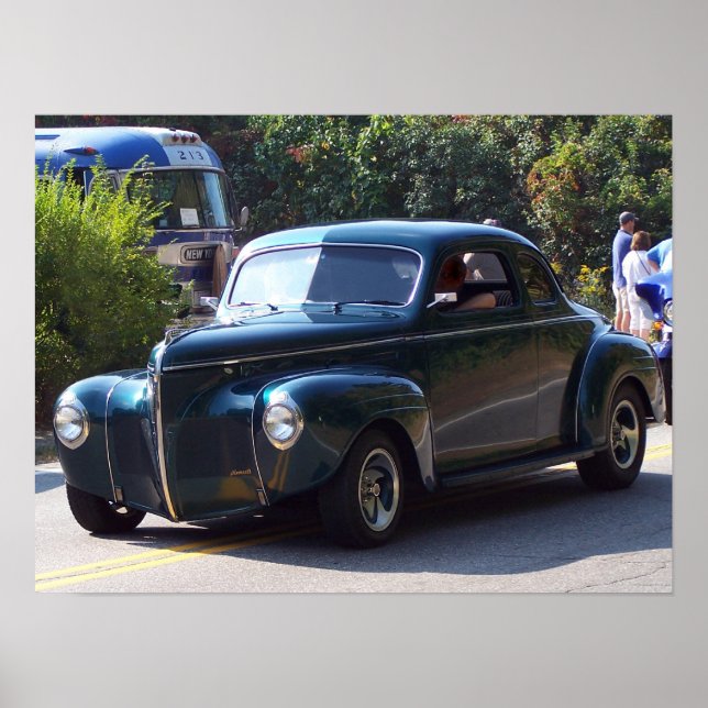 Póster 1940 Plymouth Coupe (Frente)