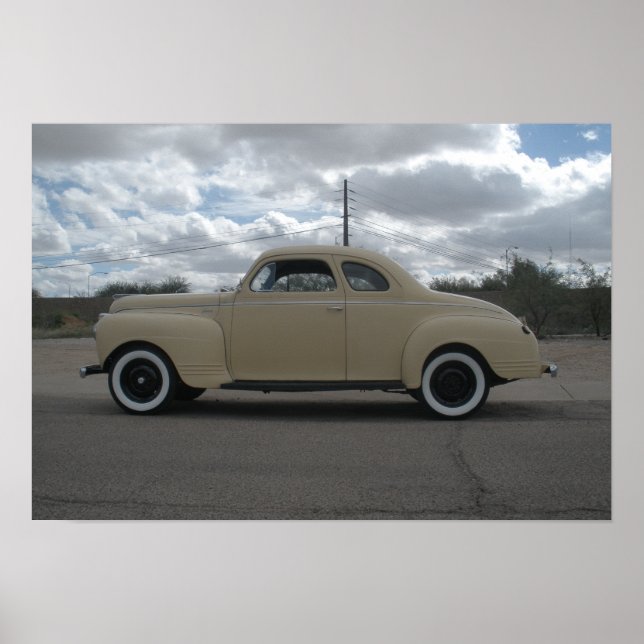 Póster 1941 Plymouth Business Coupe (Frente)
