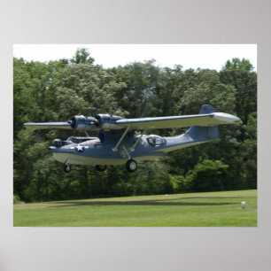 Póster 1943 PBY-5A consolidados "Catalina".
