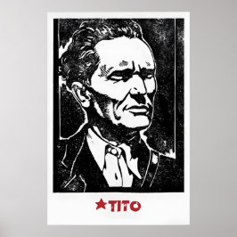 Póster 1944 underground partisan propaganda Poster