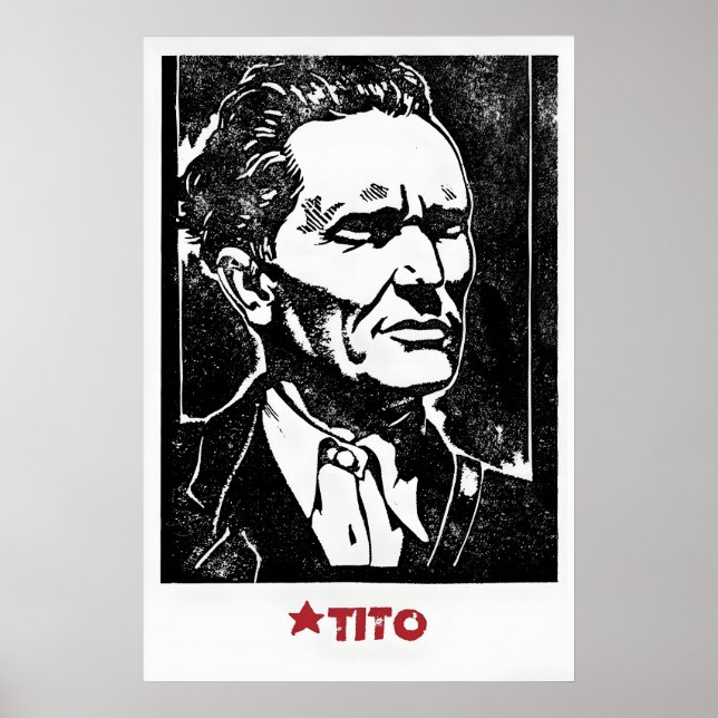 Póster 1944 underground partisan propaganda Poster (Frente)