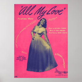 Póster 1948 Todo Mi Amor