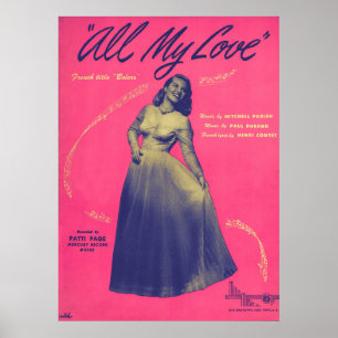 Póster 1948 Todo Mi Amor