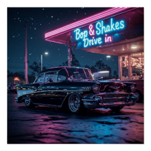 Póster 1957 Bel Air
