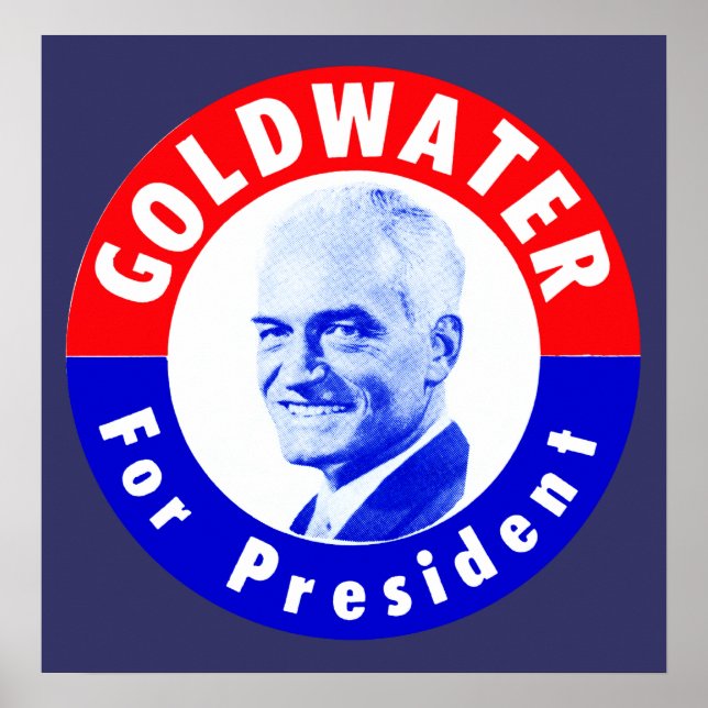 Póster 1964 Agua de oro para el Presidente (Frente)