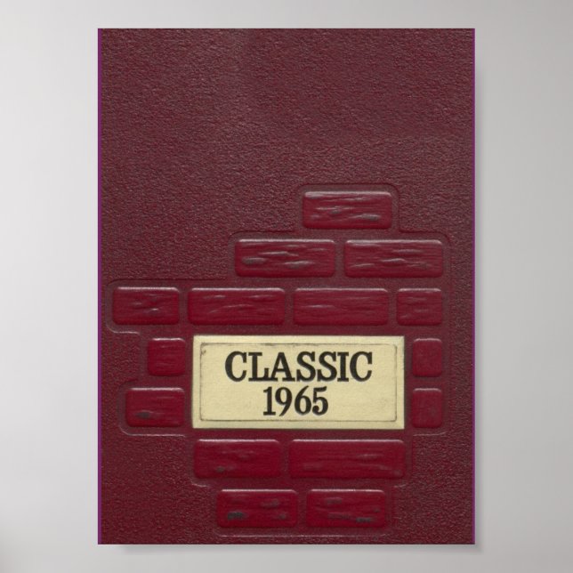 Póster 1965 Yearbook Poster (Frente)