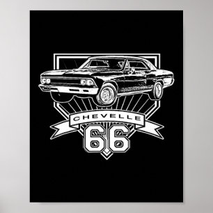 Póster 1966 66 Gtx 4 De Julio Americano