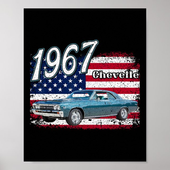 Póster 1967 67 Gtx 4 De Julio Americano (Frente)