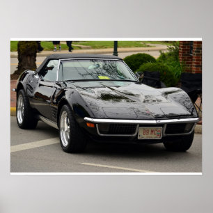 Póster 1969 C3 Corvette convertible