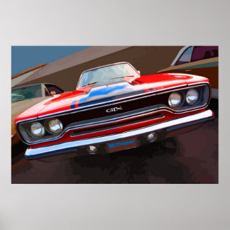 Póster 1970 Plymouth GTX