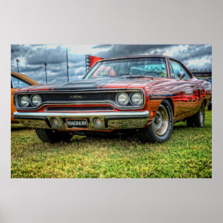 Póster 1970 Plymouth GTX