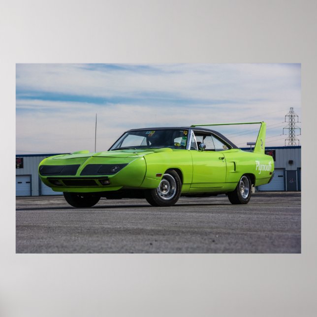 Póster 1970 Plymouth Superbird (Frente)