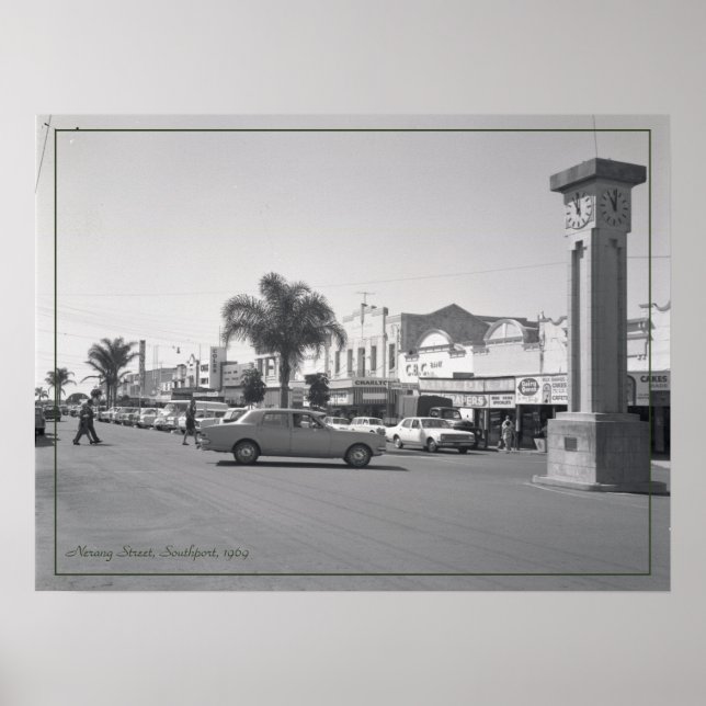 Póster 1970's Australia historic photo vintage travel (Frente)