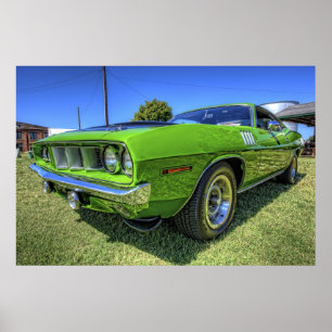Póster 1971 340 'Cuda en HDR