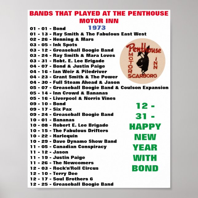 PÓSTER 1973 - PENTHOUSE (Frente)