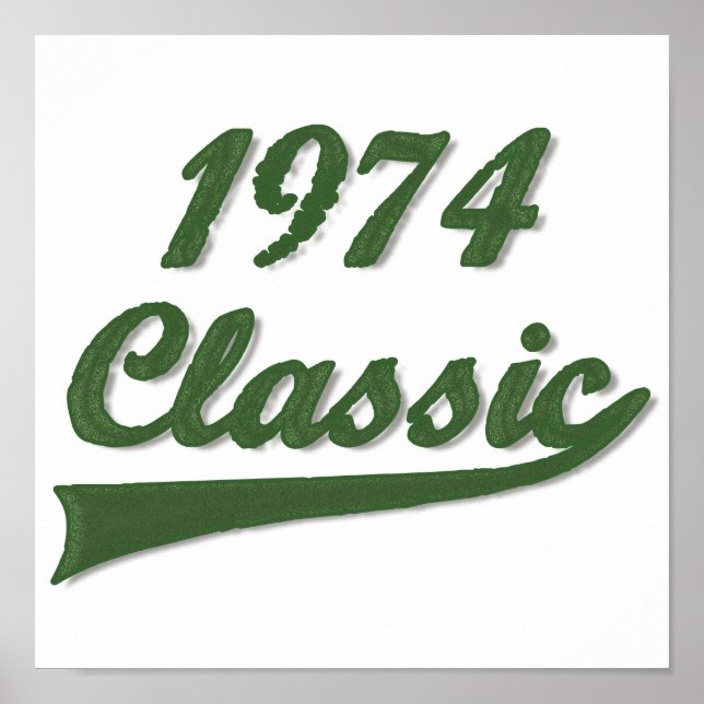Póster 1974 Classic (Frente)