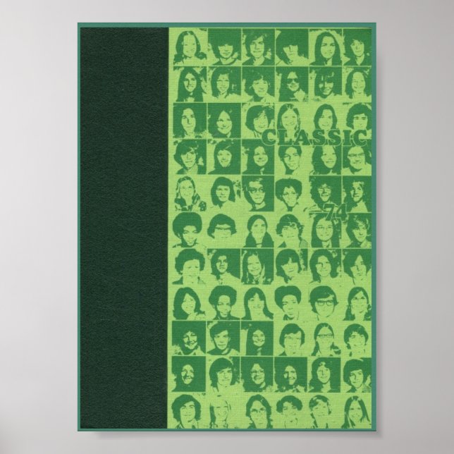 Póster 1974 Yearbook Poster (Frente)
