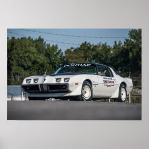Póster 1980 Turbo Trans Am Pace Car