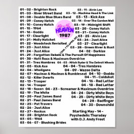 PÓSTER 1987 - ROCK'N'ROLL HEAVEN (PARTE 1)