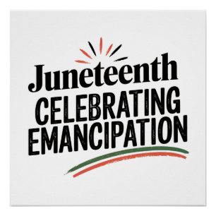 Póster 19 de junio Celebrando el diseño de la libertad de