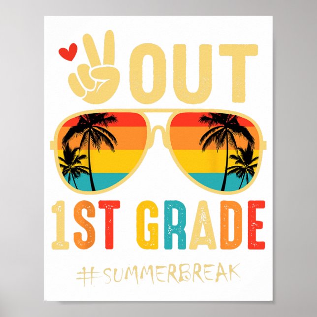 Póster 1.ª Graduación El Último Día De La Escuela (Frente)