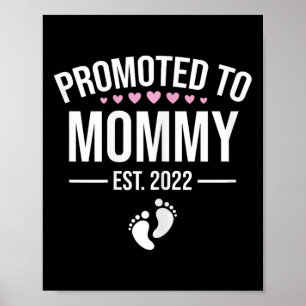 Póster 1.ª Madre Est 2022 Nuevas Madres Primera Mami 2022