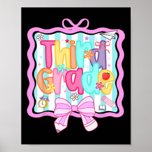 Póster 1.ᵉʳ Día Del Preppy De 3er Grado De Vuelta A La Es