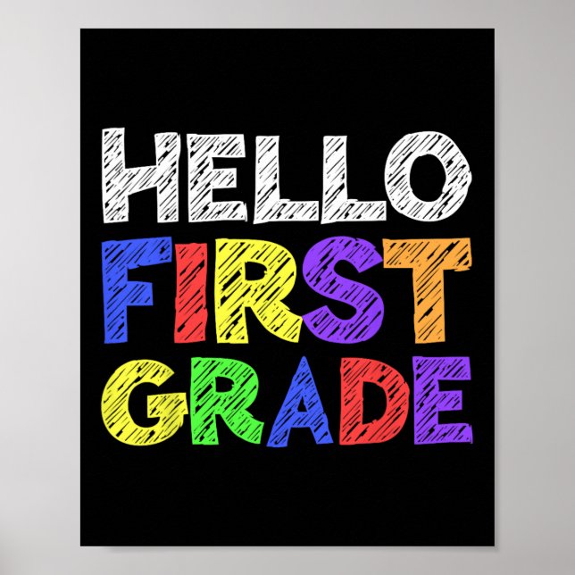 Póster 1.ᵉʳ Grado De Regreso A La Escuela 1 (Frente)
