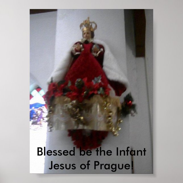 Póster 1-14-11028, Bendito sea el Jesús Infante de Praga! (Frente)