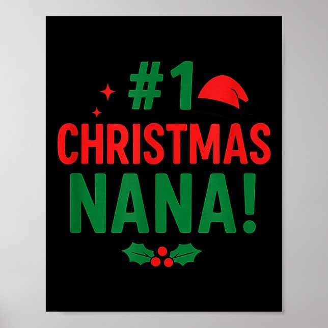Póster #1 Christmas Nana  (Frente)
