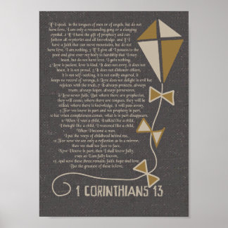 Póster 1 Corinthians 13 Poster
